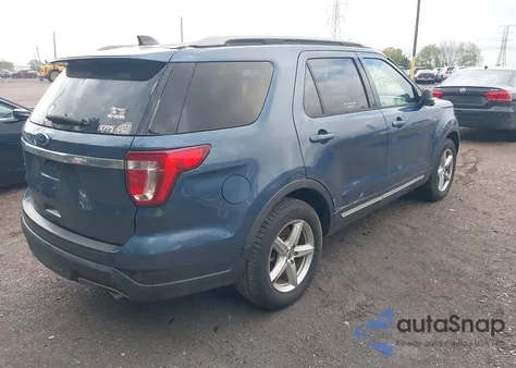 2018 Ford Explorer Xlt z USA, uszkodzony, nr VIN 1FM5K7D80JGB63552